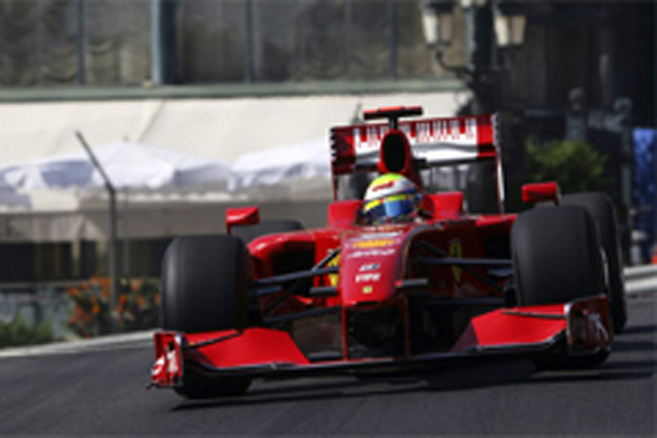 フェラーリ：F1モナコGP初日
