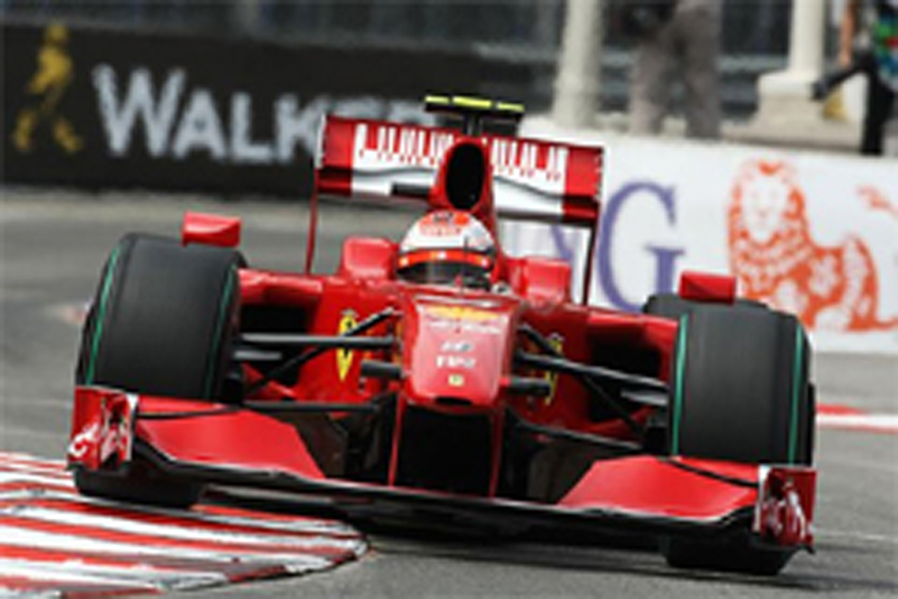 フェラーリ：ライコネンがフロントロー獲得 （F1モナコGP予選）