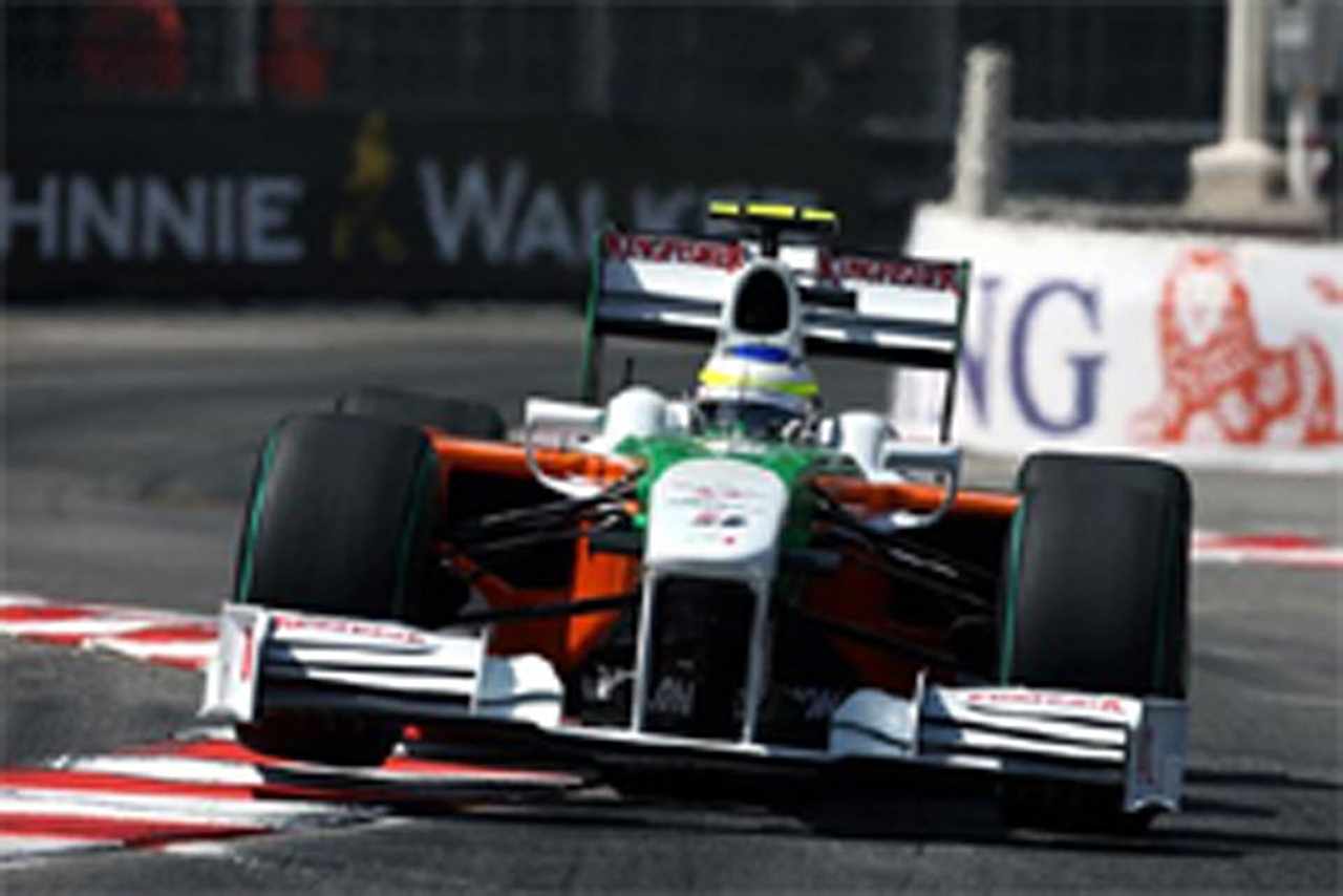 フォース・インディア：フィジケラがトップ10入り （F1モナコGP）