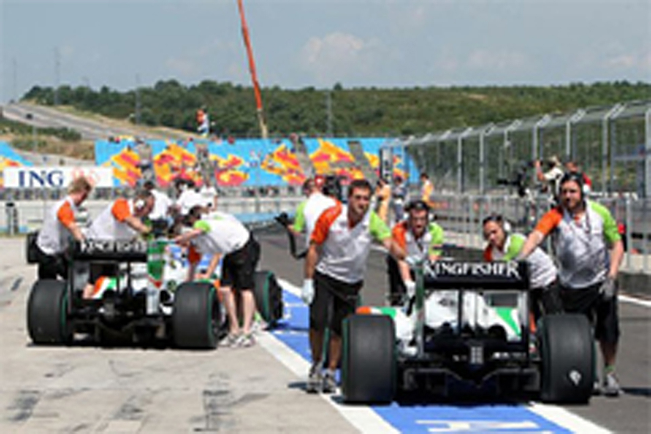 フォース・インディア：F1トルコGP初日