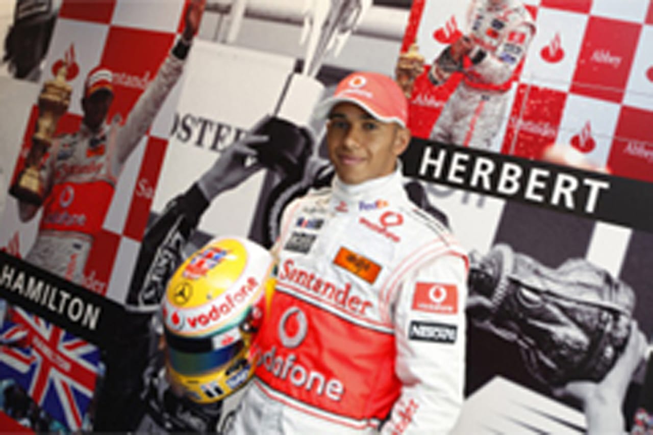 ルイス・ハミルトン、イギリスGP特別ヘルメット