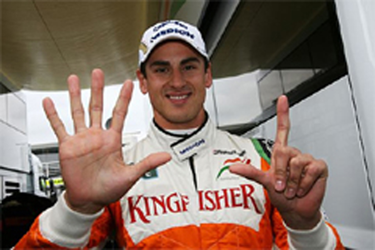 フォース・インディア：スーティルがチーム初のQ3進出 （F1ドイツGP予選）