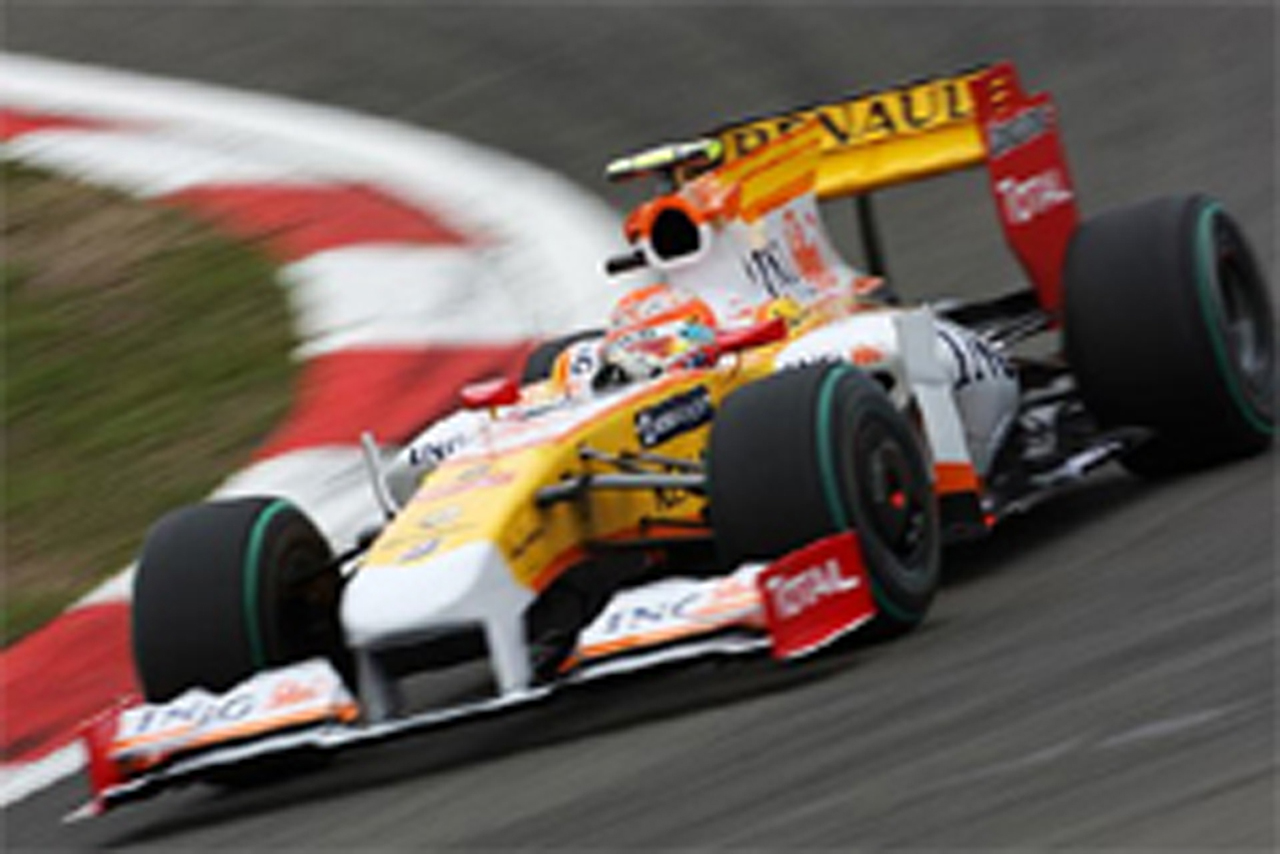 ルノー：ピケJrが予選で初めてアロンソを上回る （F1ドイツGP予選）