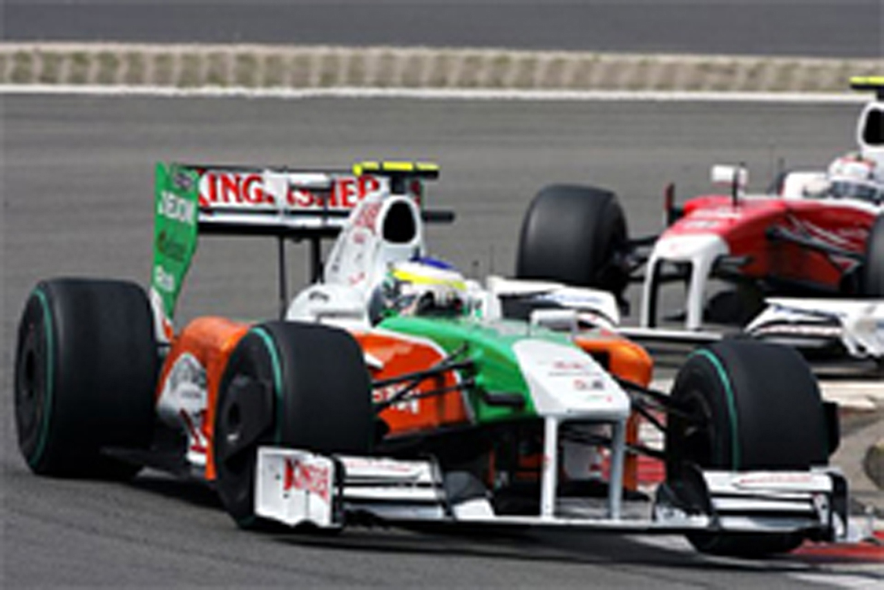 フォース・インディア:惜しくもポイント獲得ならず (F1ドイツGP)