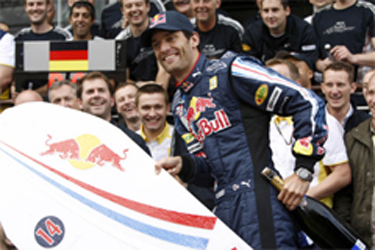 マーク・ウェバー F1初優勝のメッセージ