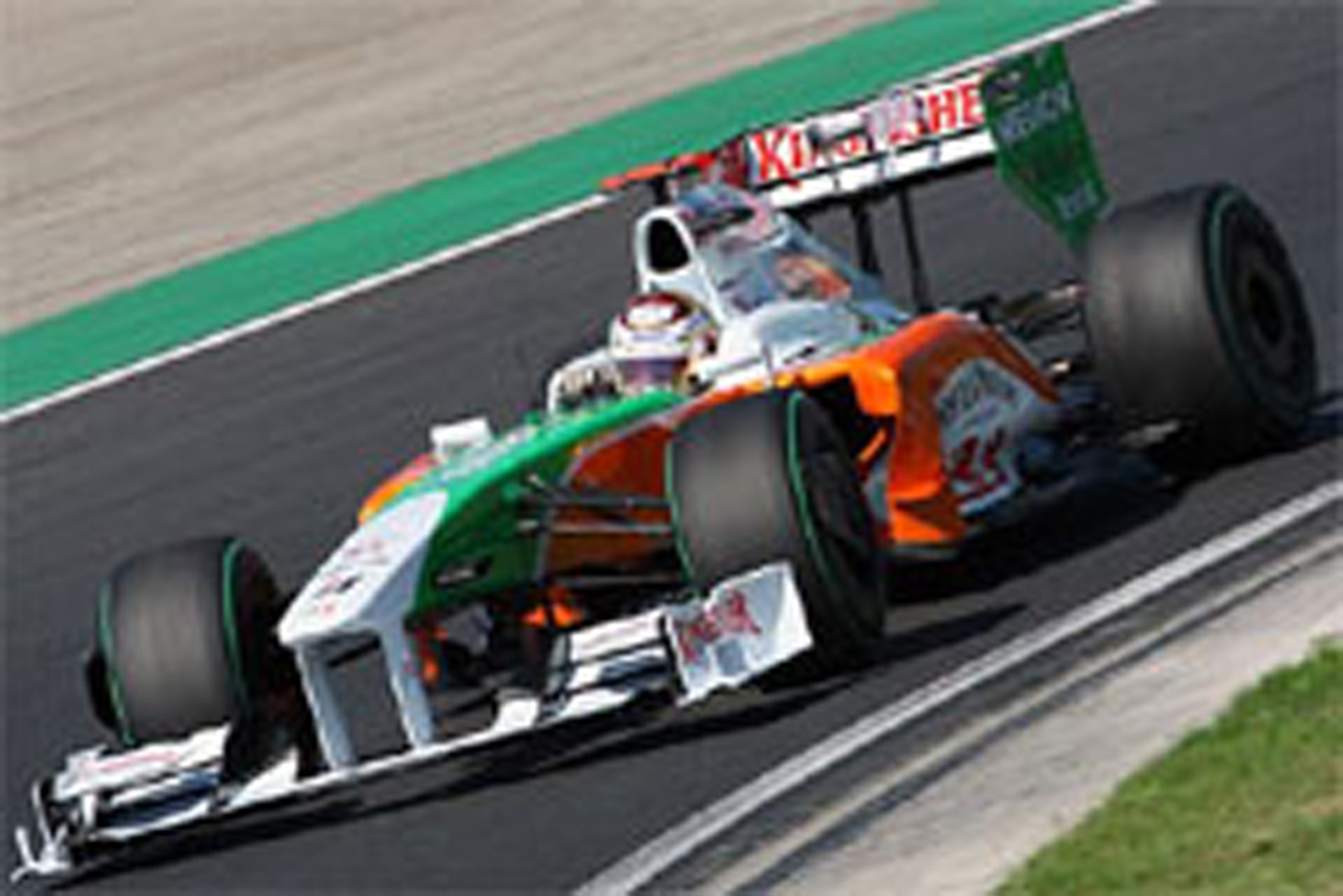 フォース・インディア：F1ハンガリーGP初日