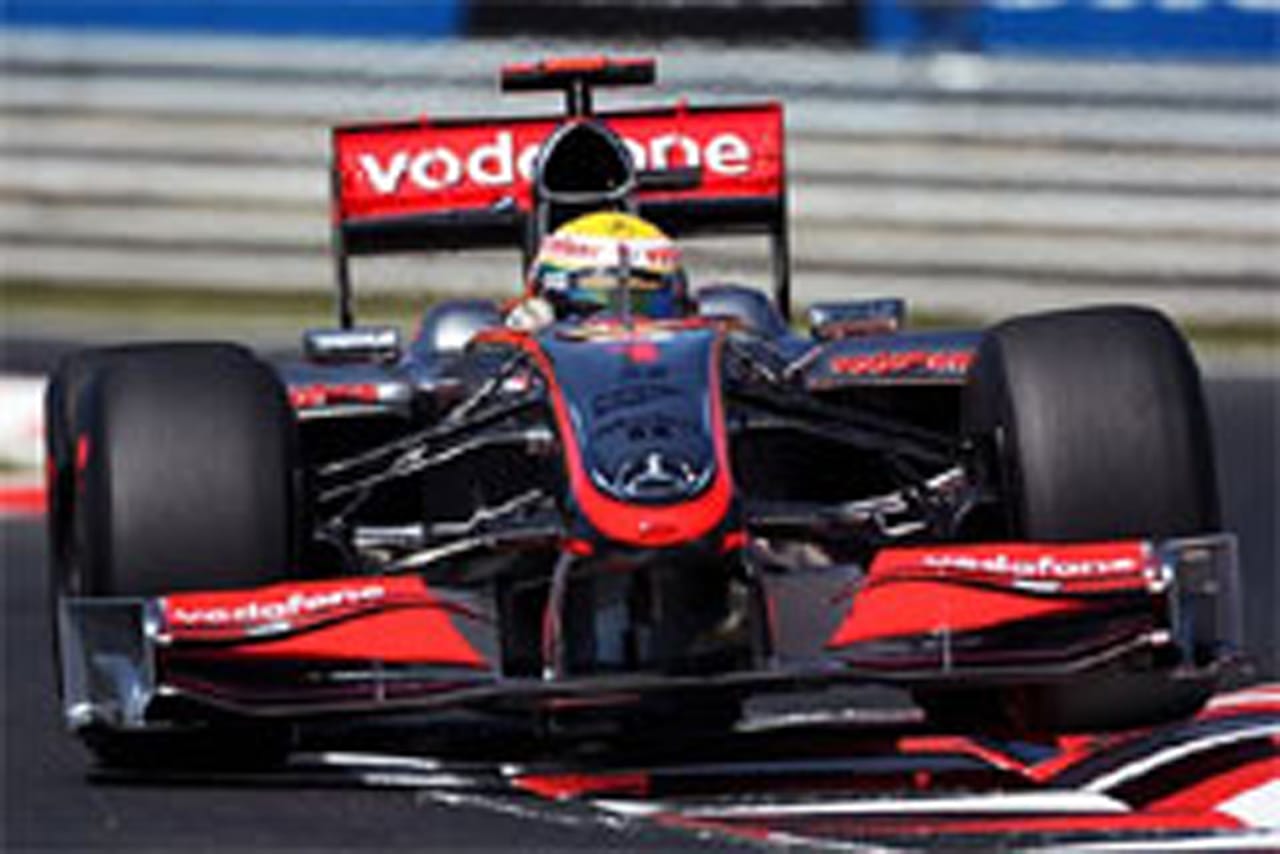 F1ハンガリーGP フリー走行3回目：ルイス・ハミルトンがトップタイム