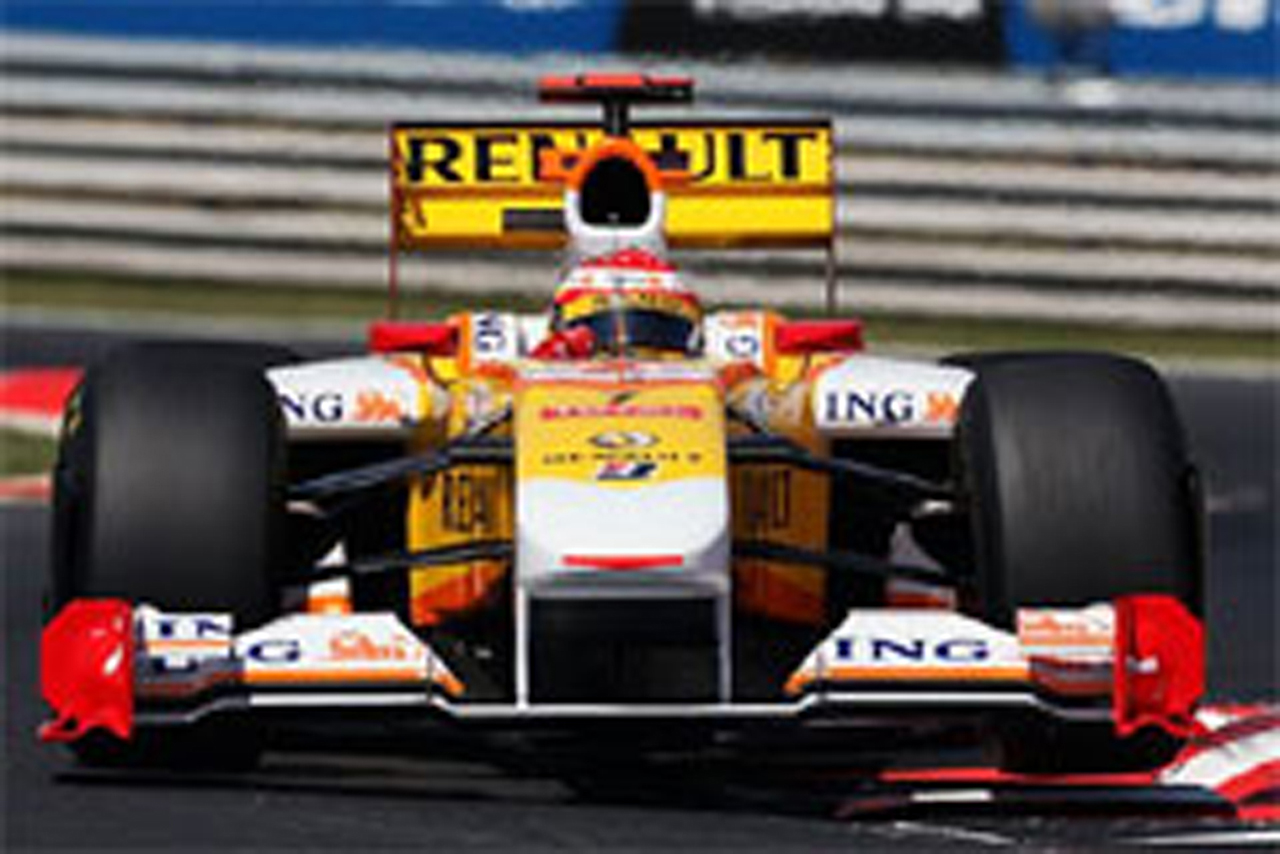 ルノー:F1ハンガリーGP初日