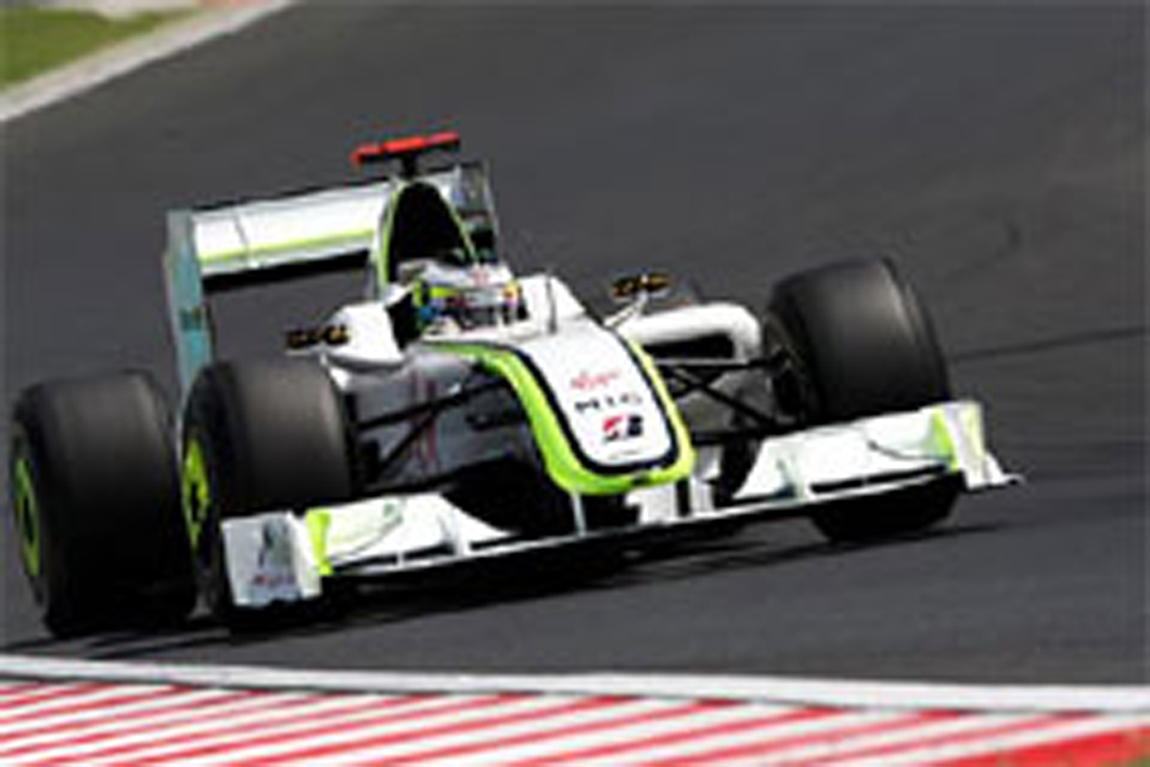 ブラウンGP：ジェンソン・バトンは8番手 （F1ハンガリーGP予選）