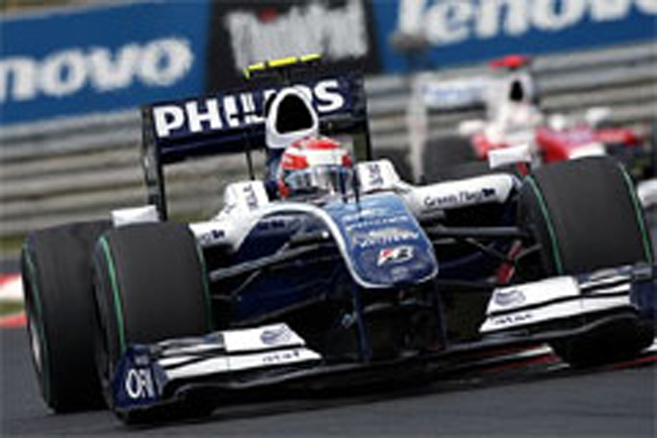 ウィリアムズ:中嶋一貴は惜しくも9位 (F1ハンガリーGP)