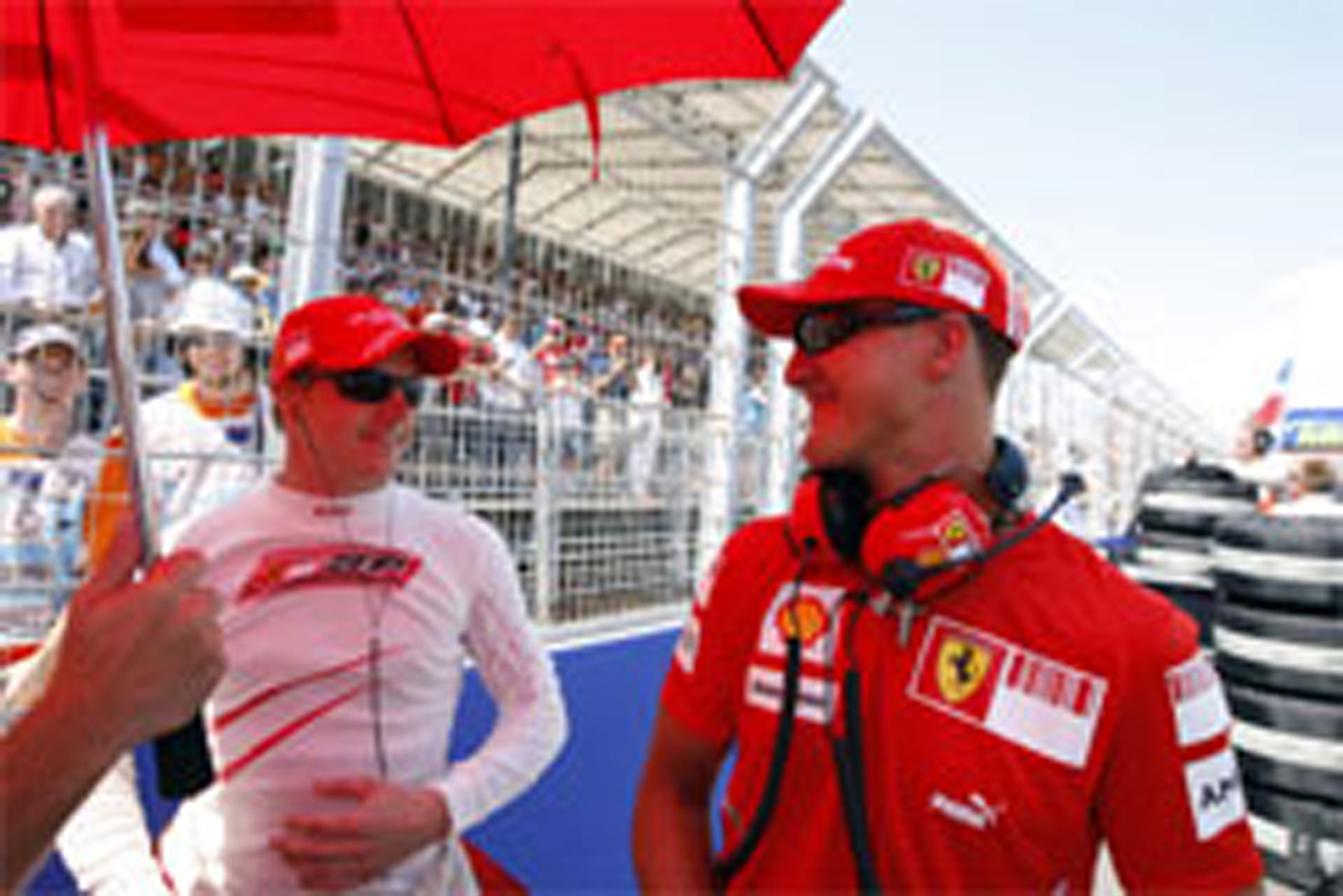 キミ・ライコネン シューマッハのF1復帰を歓迎