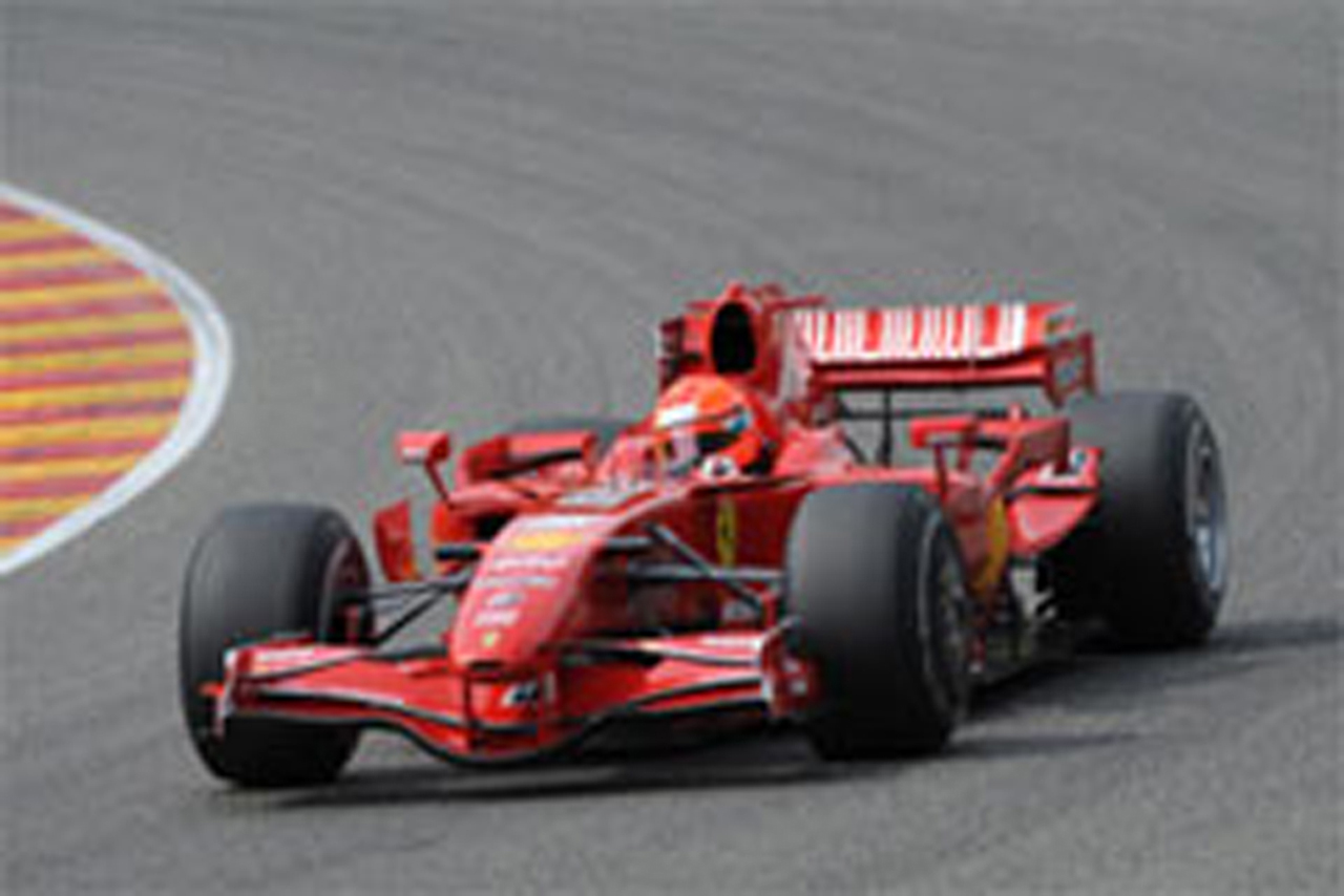 ミハエル・シューマッハ F2007でのテストに満足