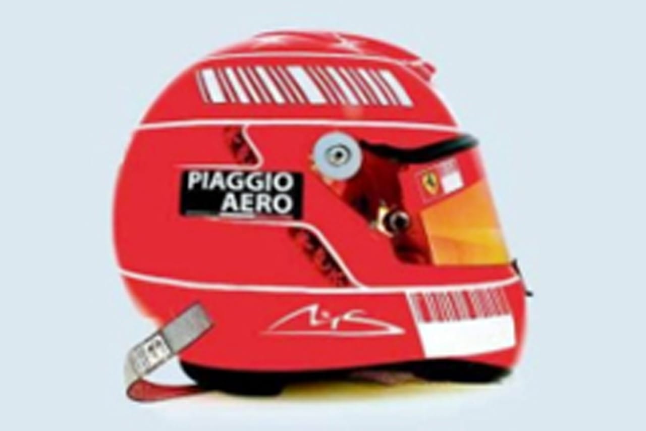 ミハエル・シューマッハ F1復帰の新ヘルメットが公開