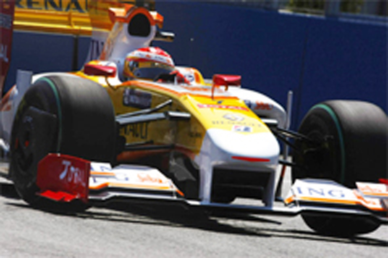 ルノー：F1ヨーロッパGP初日
