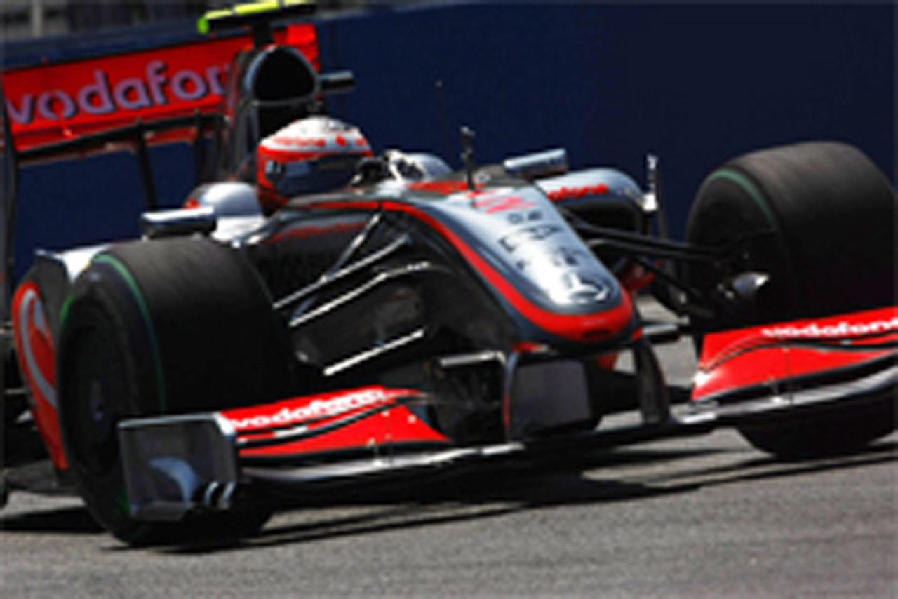 マクラーレン:F1ヨーロッパGP初日