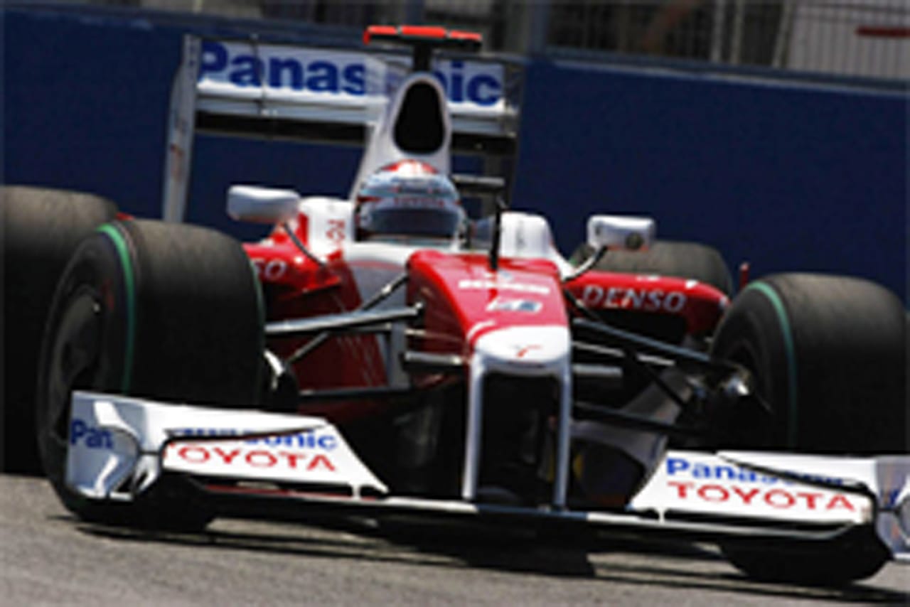 トヨタ：F1ヨーロッパGP初日