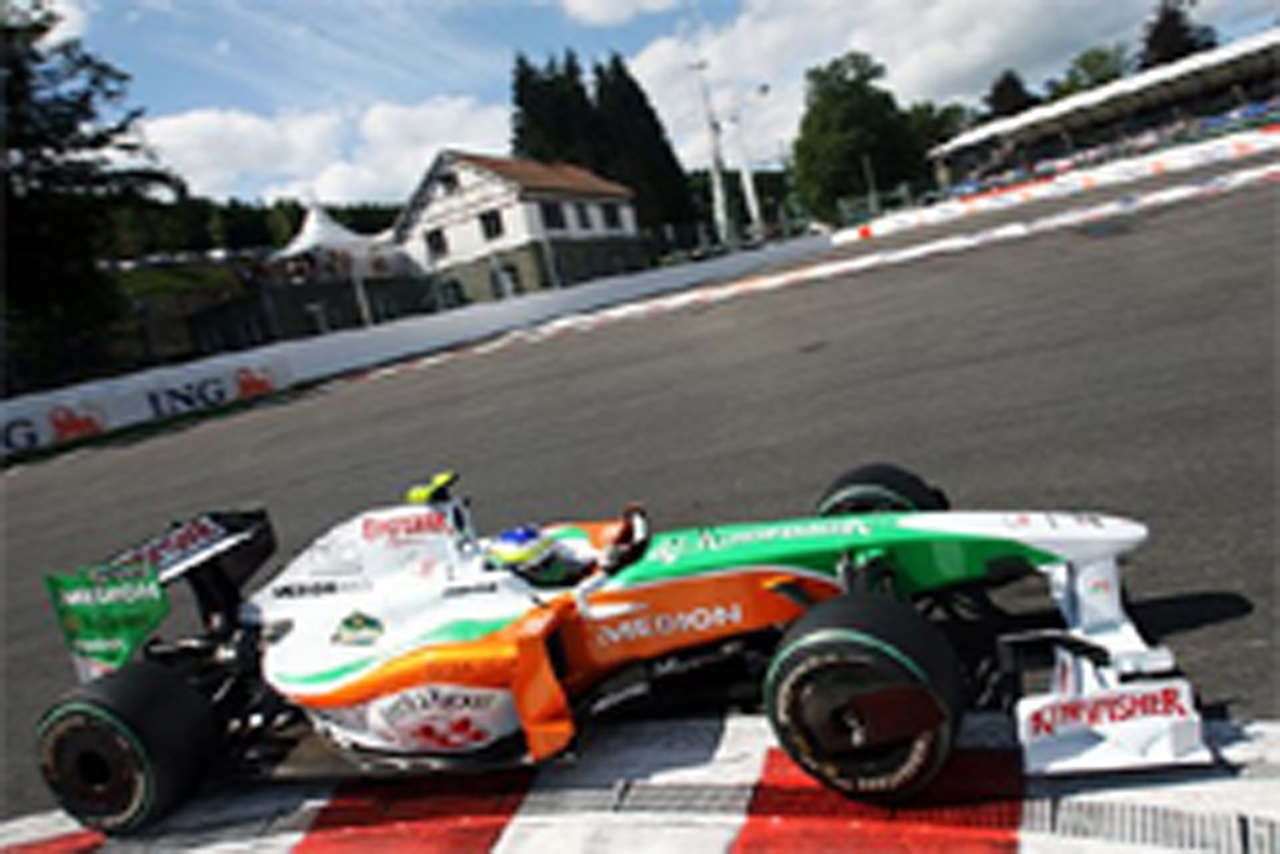 フォース・インディア：F1ベルギーGP初日