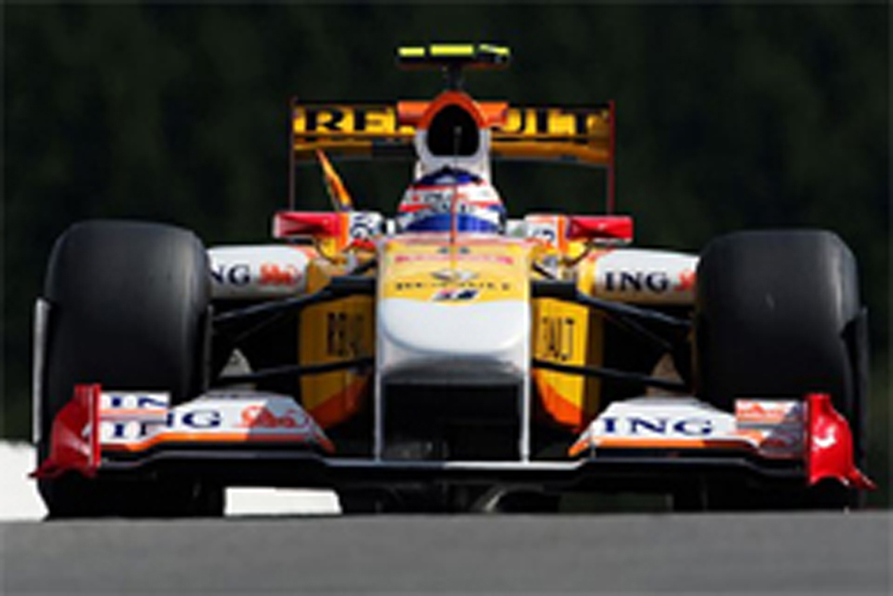 ルノー：F1ベルギーGP初日