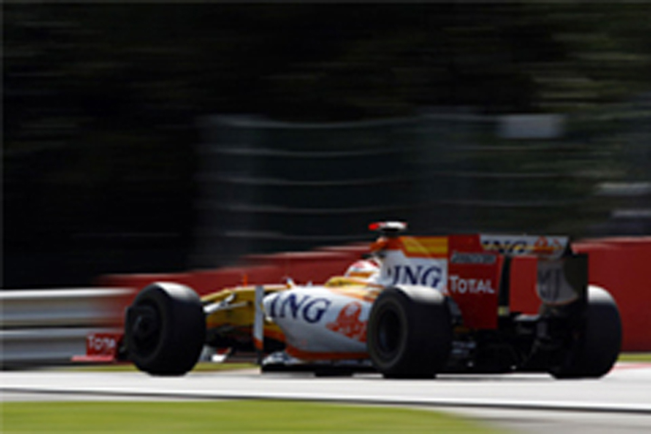 ルノー:アロンソがQ2敗退 (F1ベルギーGP予選)