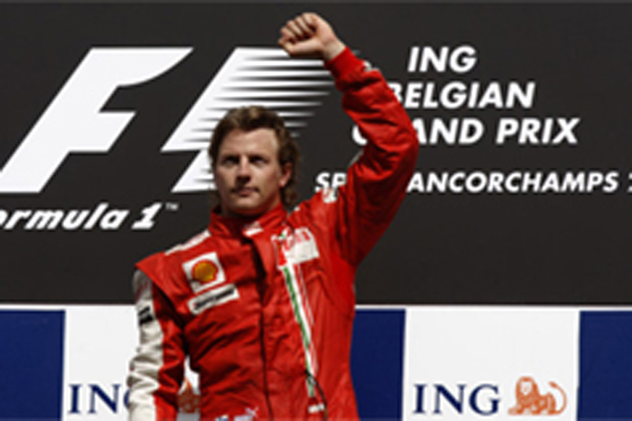 フェラーリ：キミ・ライコネンが今季初優勝！ （F1ベルギーGP）
