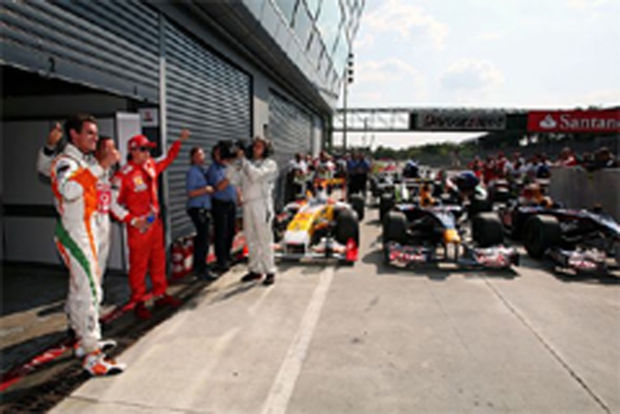 F1イタリアGP:予選後の全F1マシンの燃料搭載量
