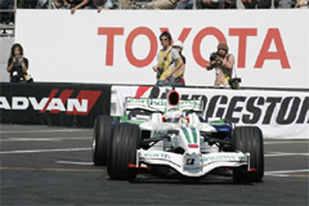 ホンダ 「モータースポーツ ジャパン 2009」でF1デモ走行を実施