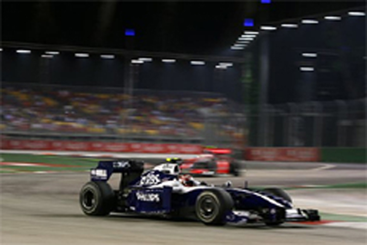 ウィリアムズ:F1シンガポールGP初日