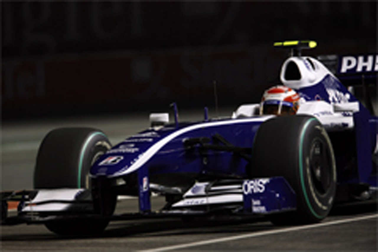 ウィリアムズ:ロズベルグが3番手 (F1シンガポールGP予選)
