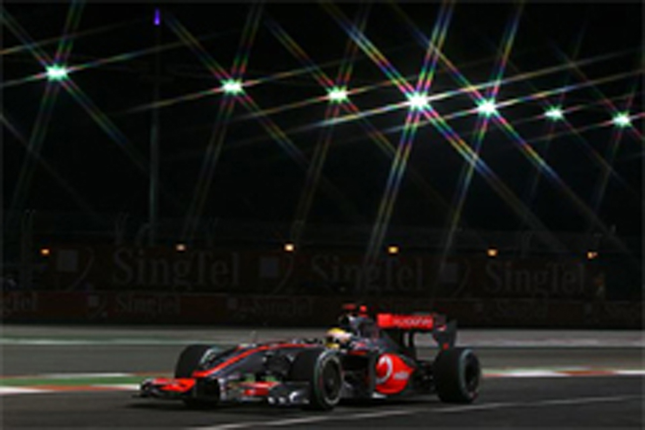 F1シンガポールGP 予選：ルイス・ハミルトンがポールポジション