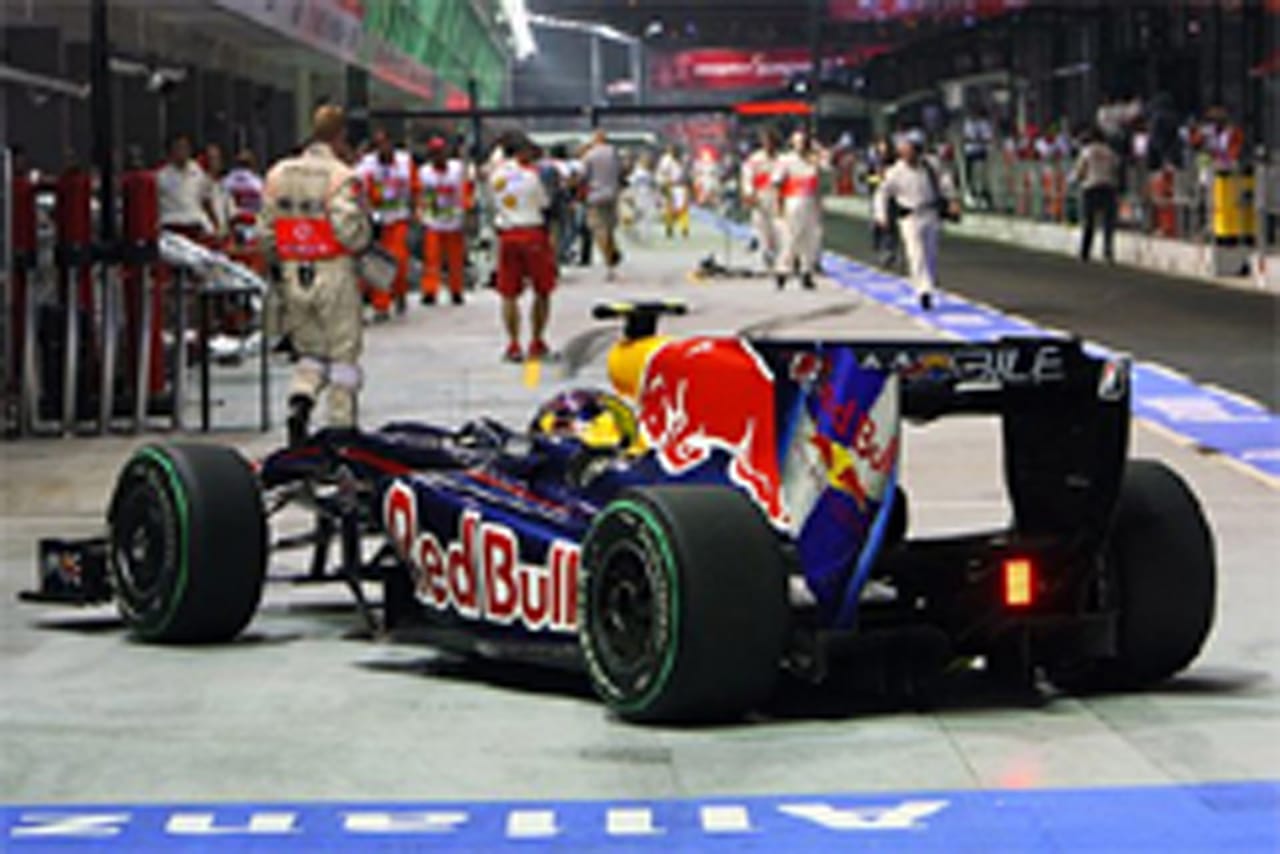 レッドブル：ベッテルが2番グリッド獲得 （F1シンガポールGP予選）