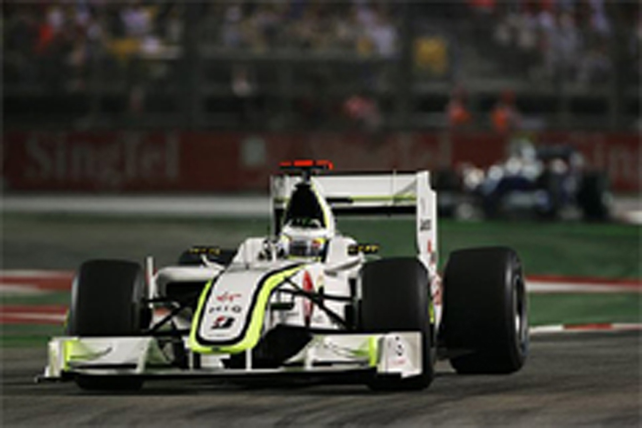 ブラウンGP：バトンが価値ある4ポイント （F1シンガポールGP）