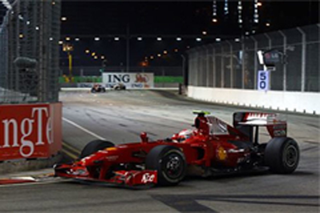 フェラーリ：見せ場なくノーポイント （F1シンガポールGP）