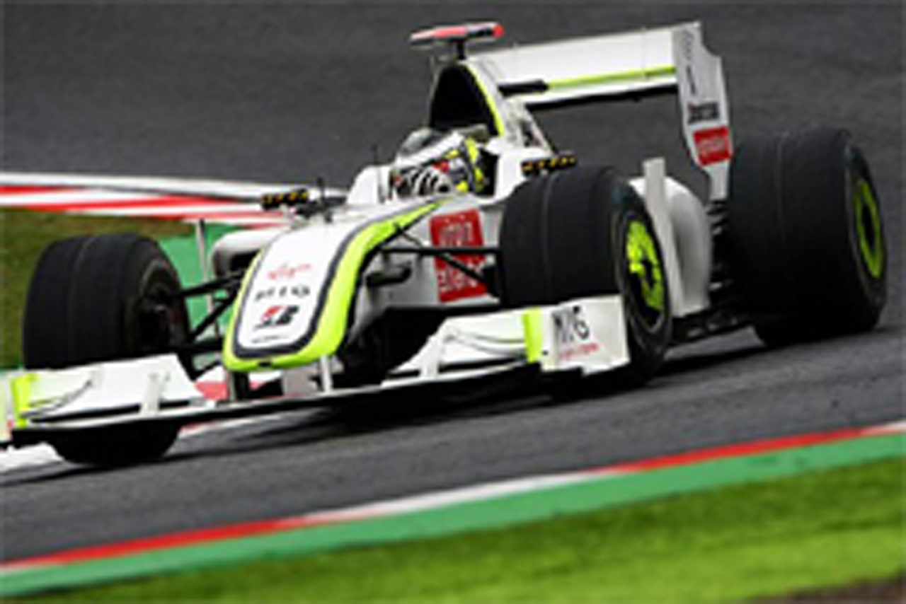 ブラウンGP:F1日本GP初日