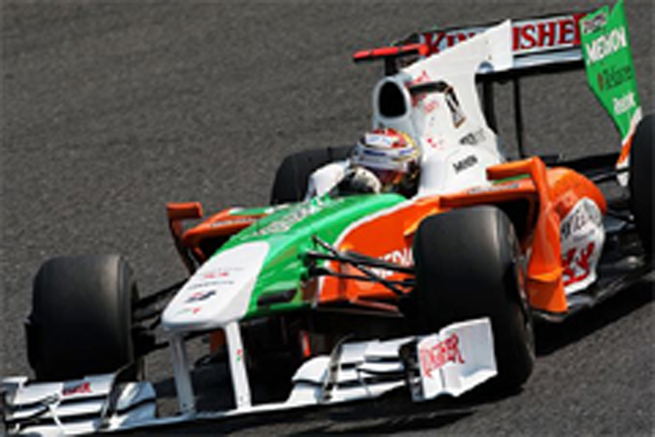 フォース・インディア:スーティルが4番手! (F1日本GP予選)