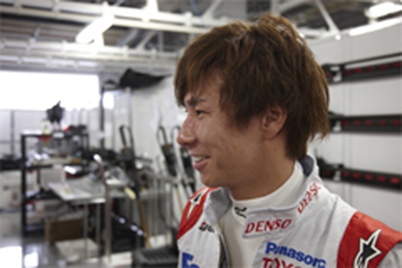 小林可夢偉 「目標はポイント獲得」