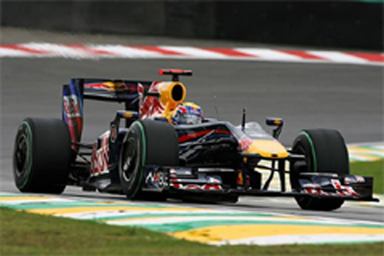 F1ブラジルGP フリー走行1回目:マーク・ウェバーがトップタイム