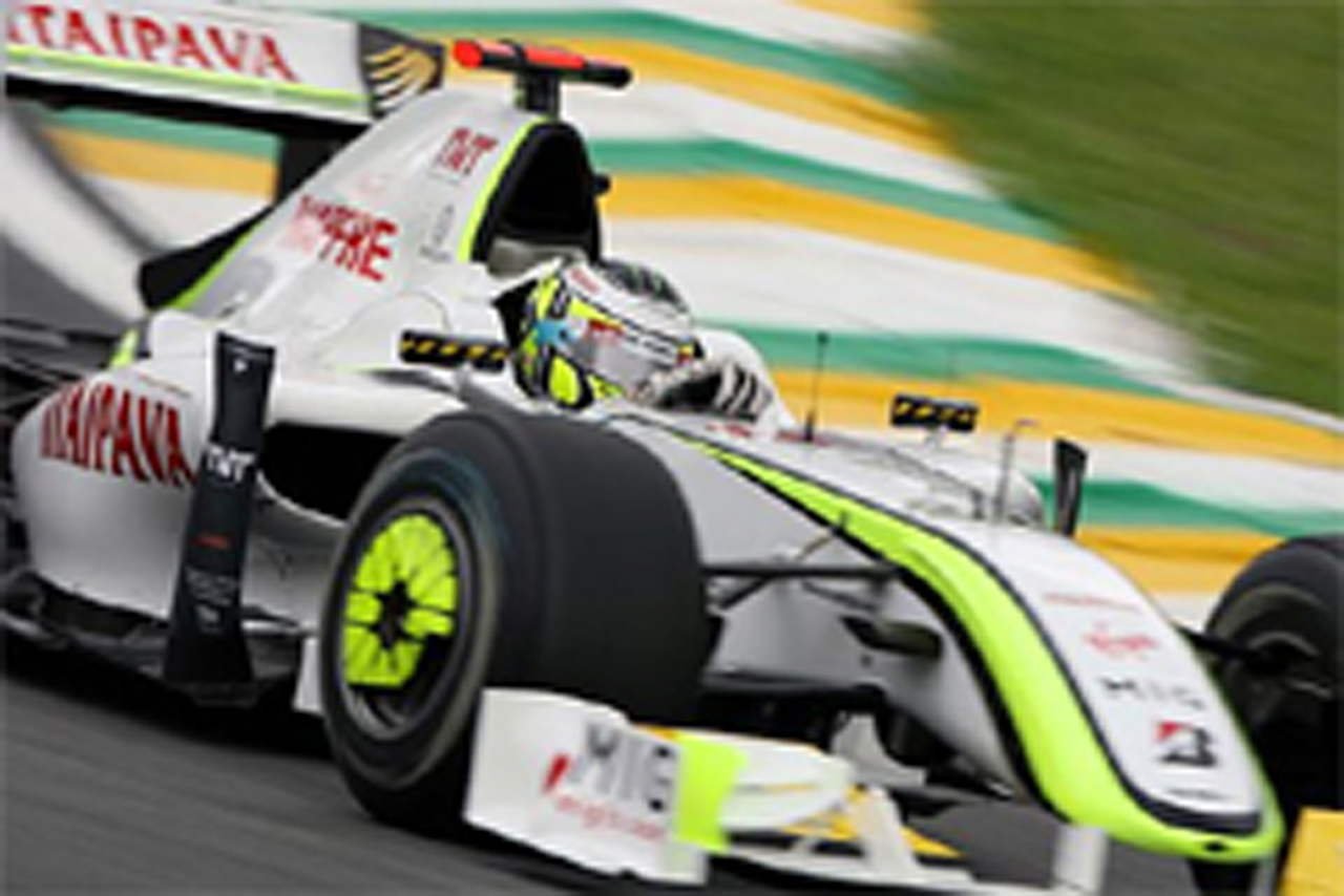 ブラウンGP:F1ブラジルGP初日