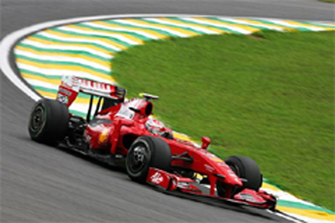 フェラーリ：F1ブラジルGP初日