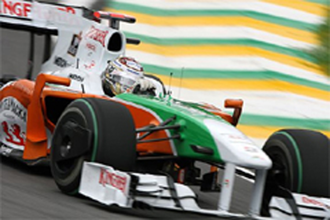 フォース・インディア:F1ブラジルGP初日
