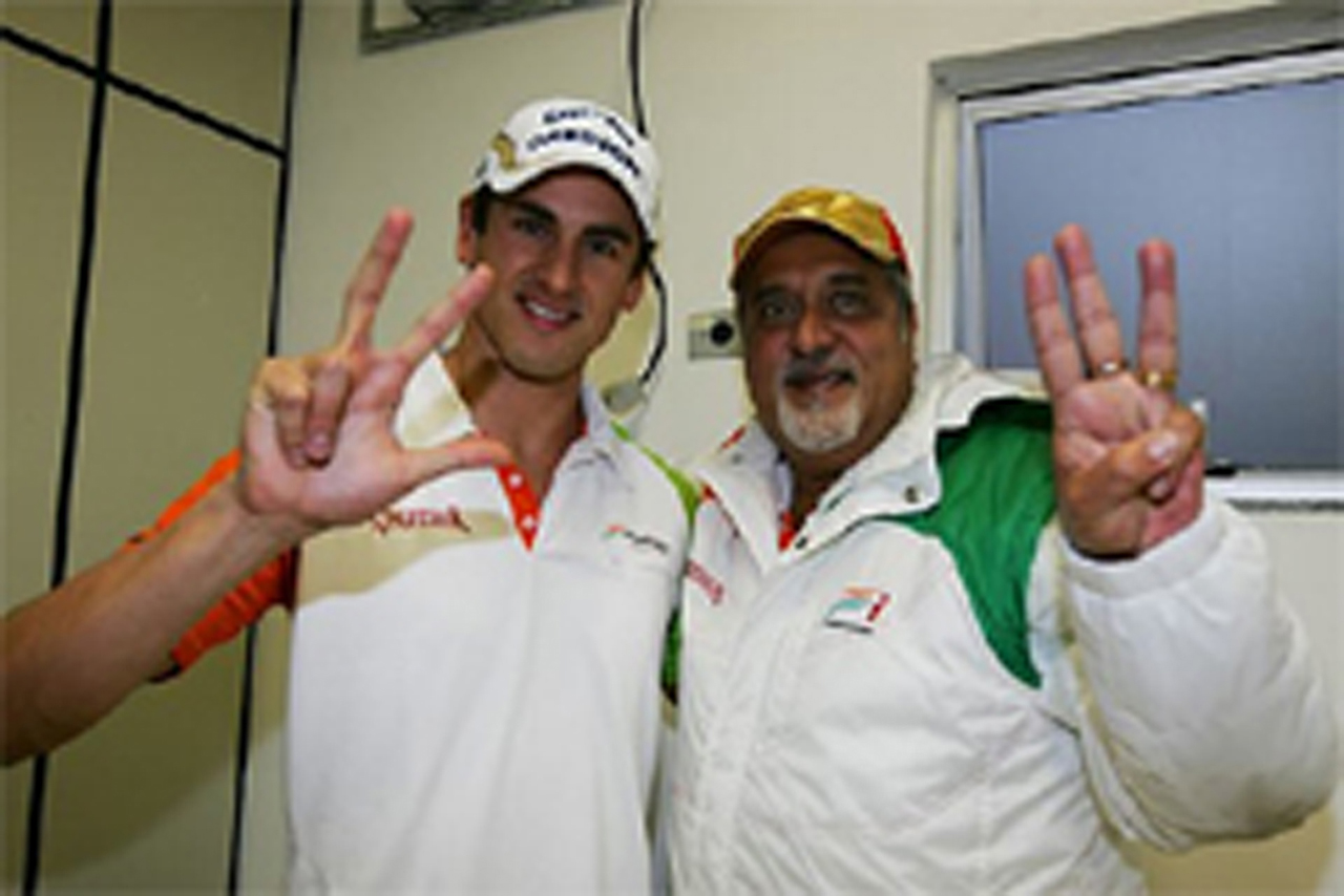 フォース・インディア:スーティルが3番グリッド獲得 (F1ブラジルGP予選)