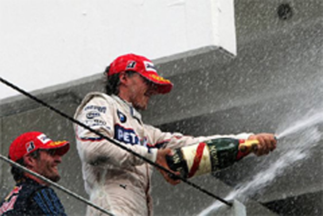 BMWザウバー：ロバート・クビサが今季初の2位表彰台 （F1ブラジルGP）