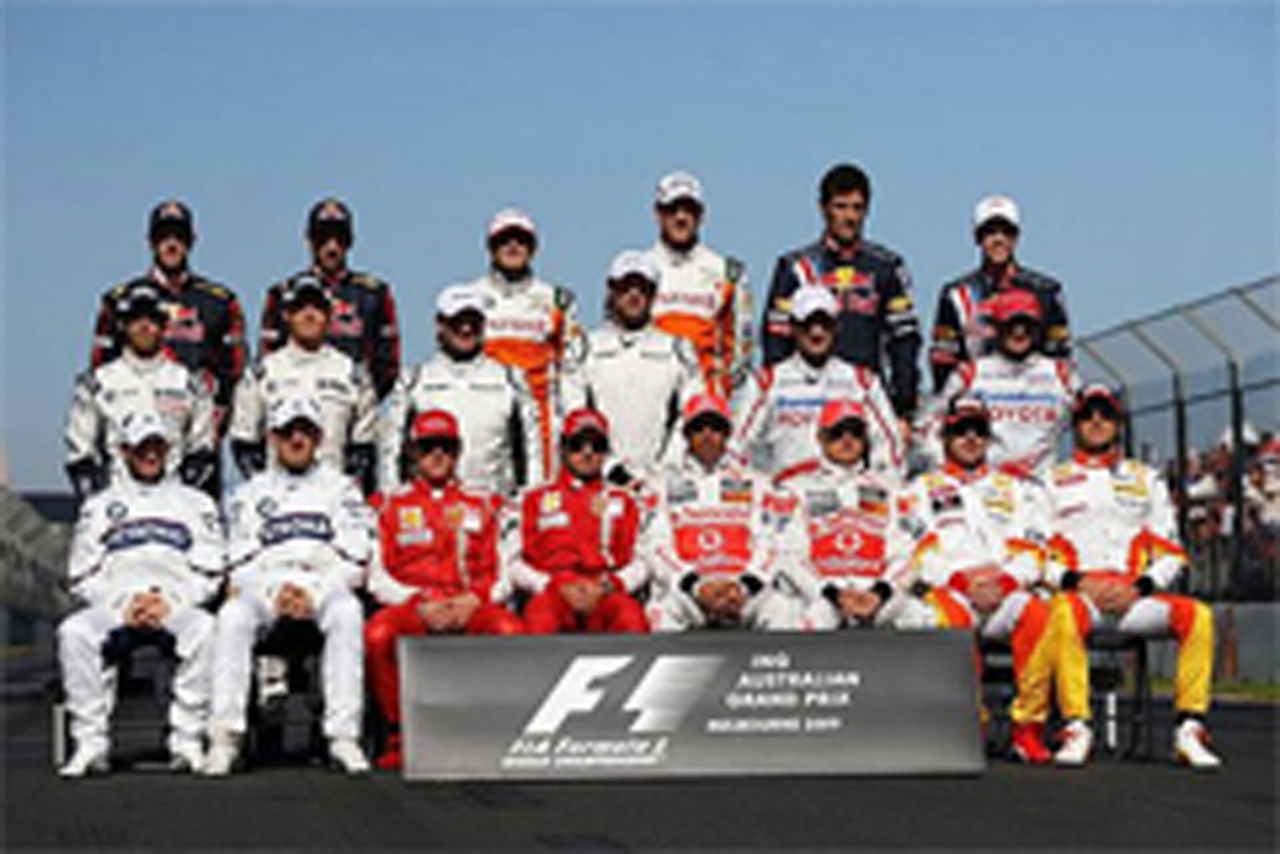 F1ドライバーの年俸 （2009年）
