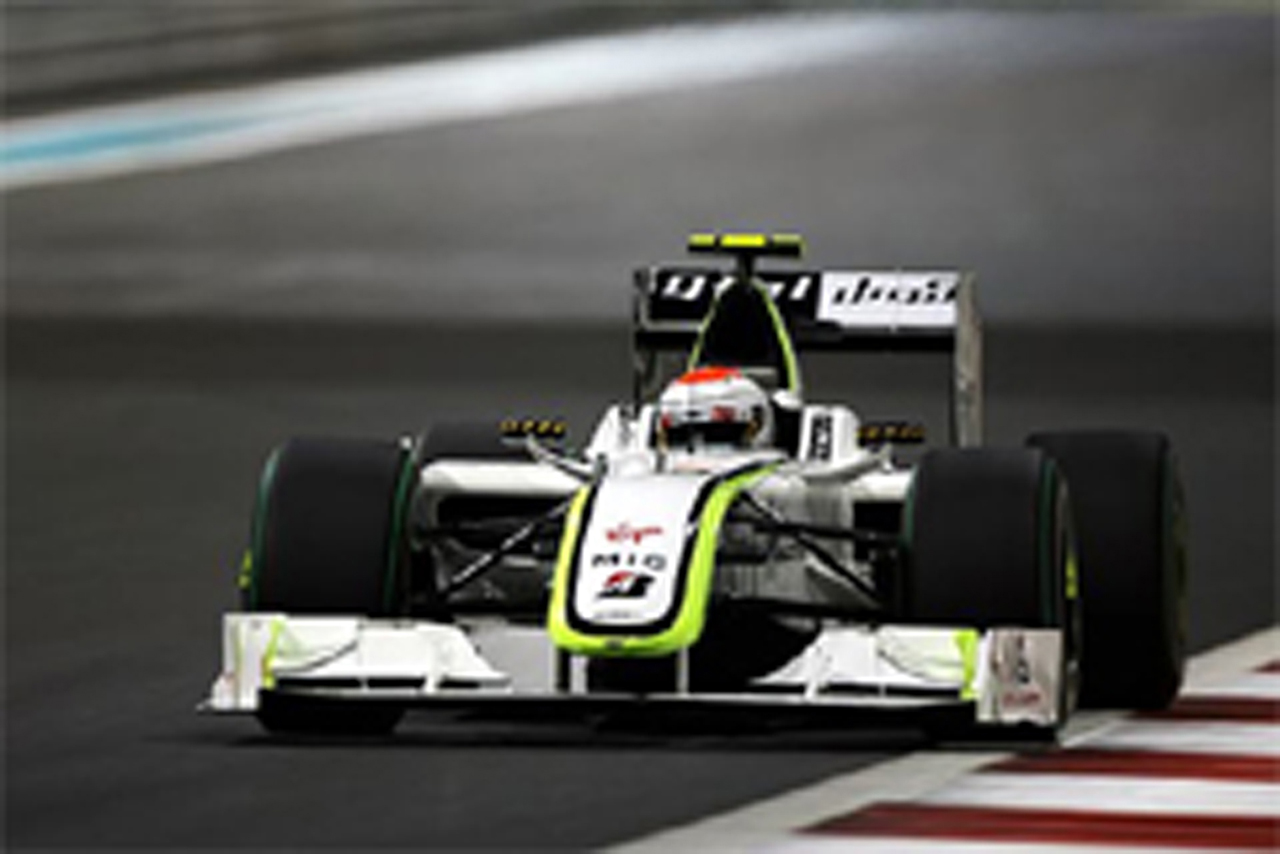 ブラウンGP:F1アブダビGP初日