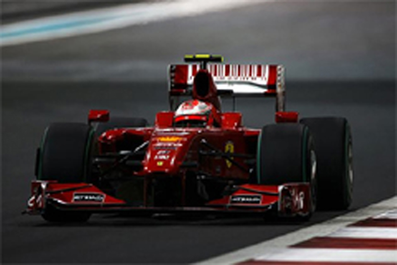 フェラーリ:F1アブダビGP初日