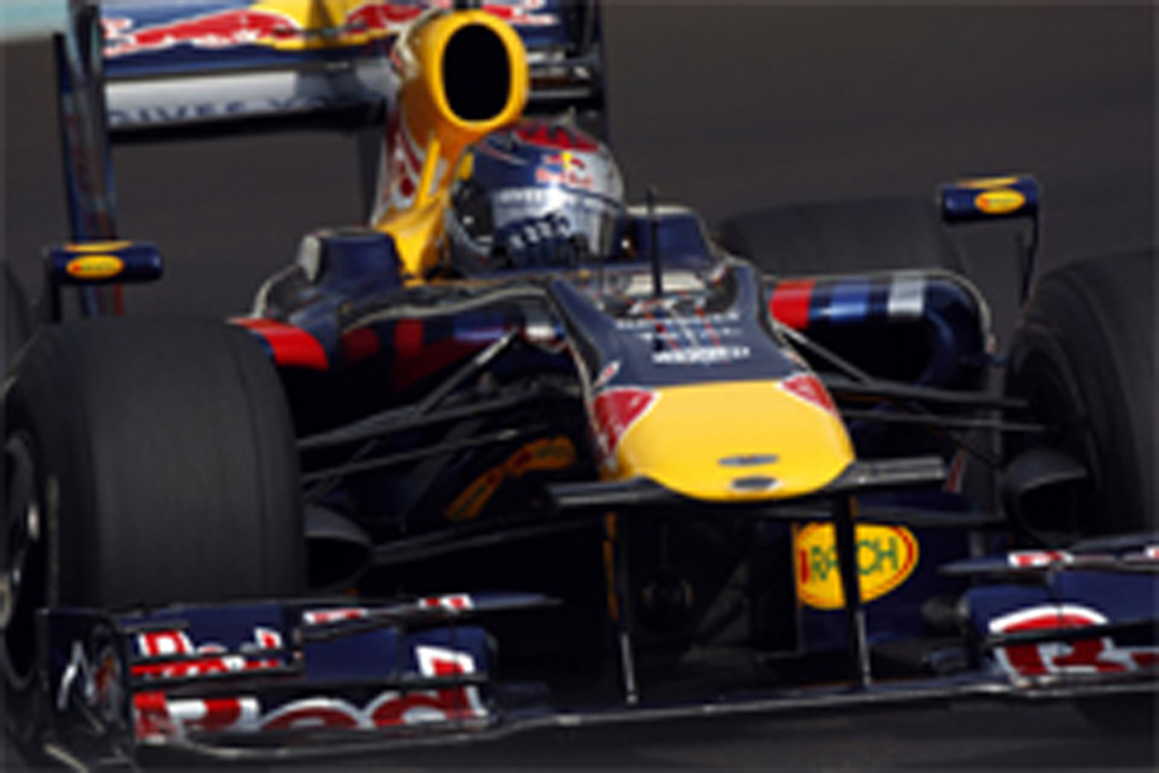 レッドブル:F1アブダビGP初日