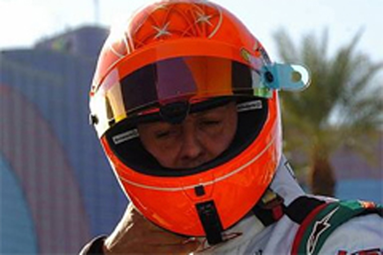 ミハエル・シューマッハ、アブダビでGP2マシンをテスト
