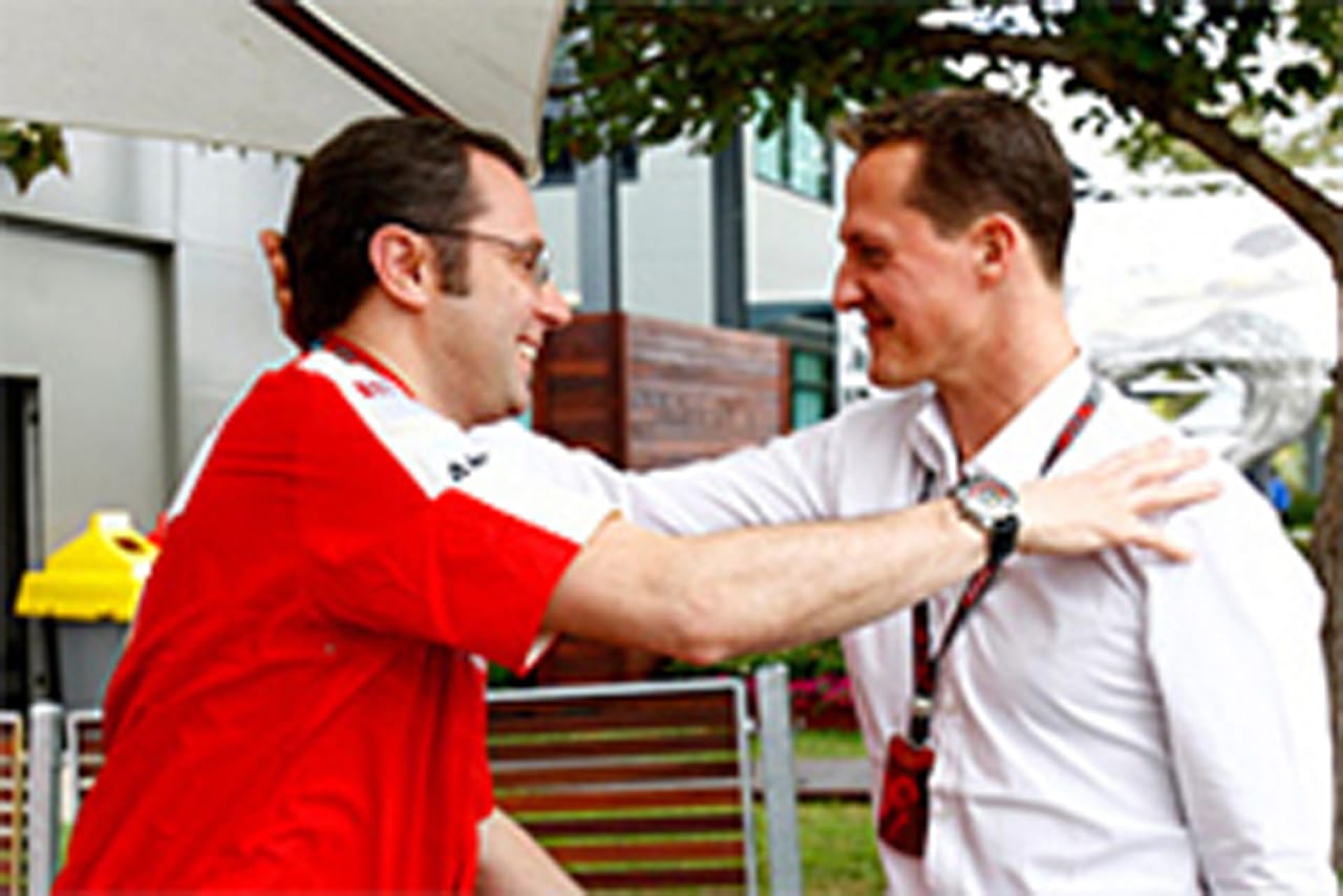 フェラーリ 「シューマッハの復帰はF1にとって素晴らしいこと」