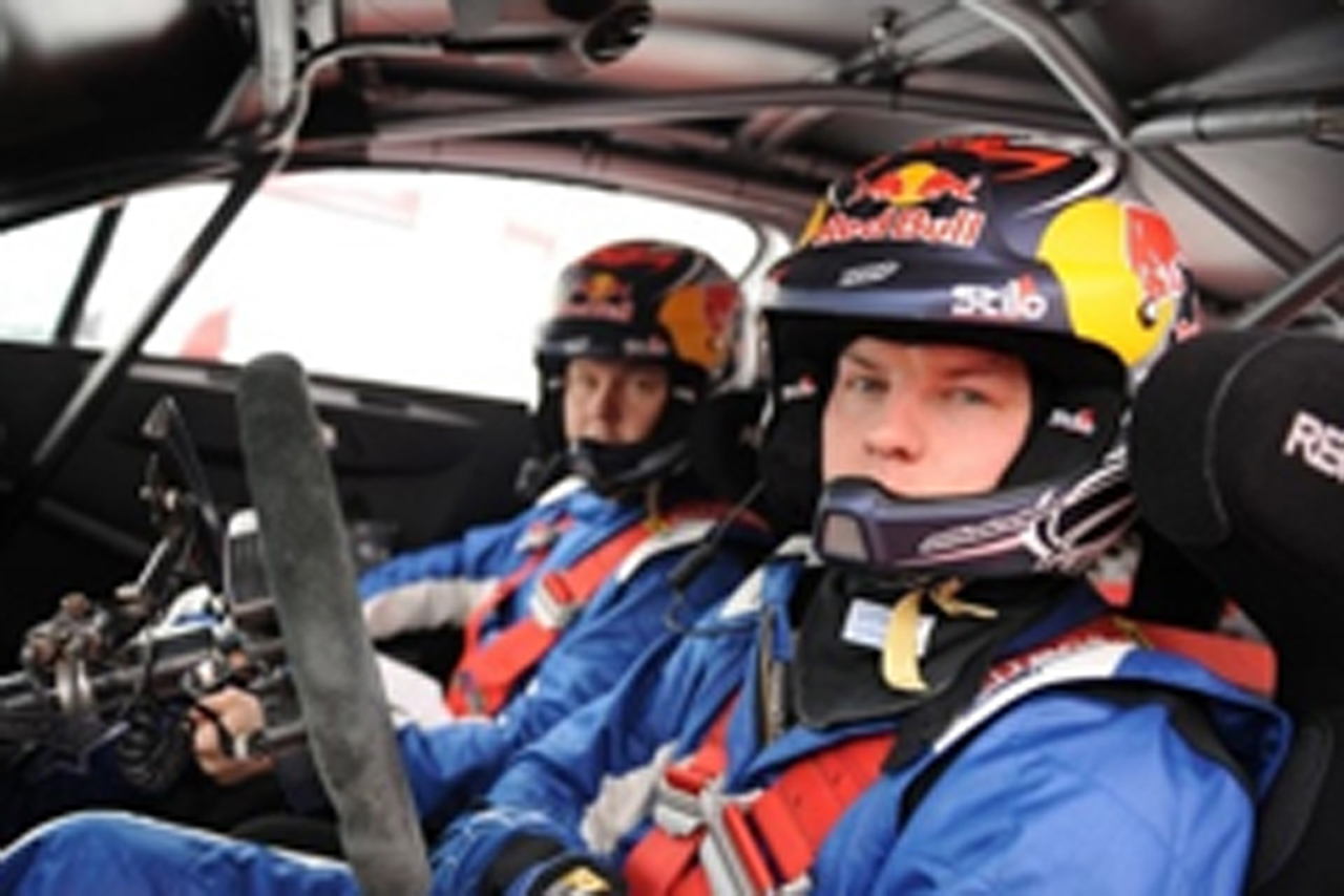 キミ・ライコネン、シトロエンWRCを初テスト