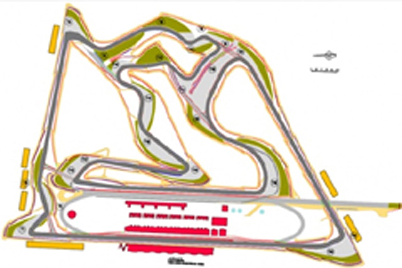 F1バーレーンGP、新サーキットレイアウトを採用