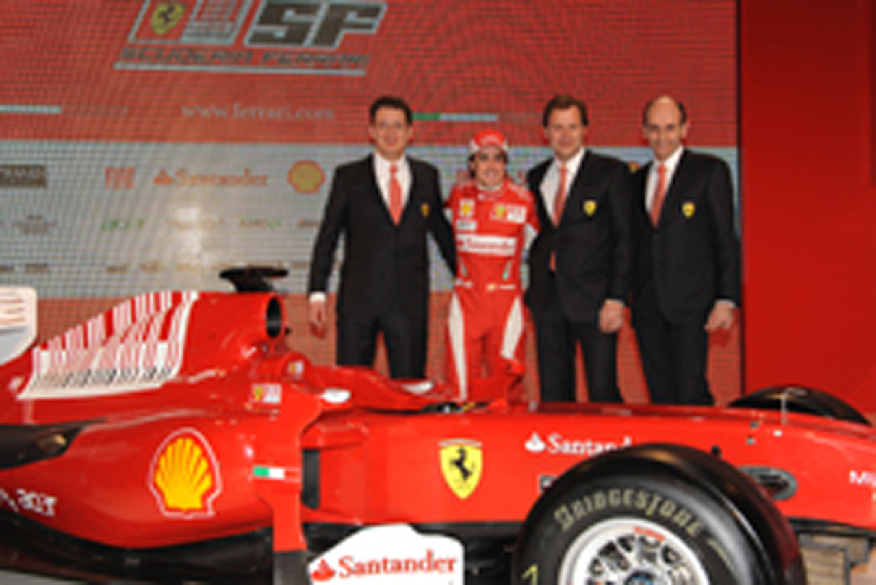 フェルナンド・アロンソ 「F10はチーム全体の夢」